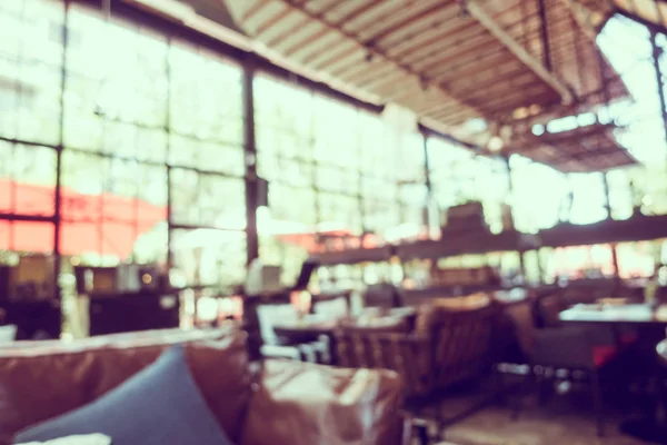 Abstrato borrão café café e restaurante interior — Fotografia de Stock