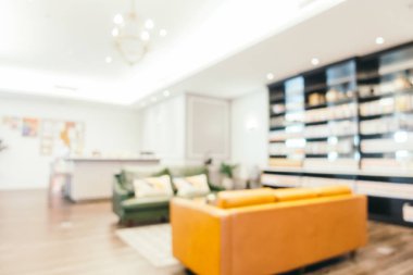 Bulanıklık otel lobi iç yaşam alanı