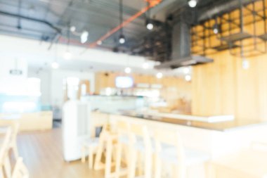 Soyut bulanıklık ve ufuk restoran ve kafe