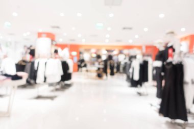 Soyut bulanıklık ve ufuk alışveriş merkezi mağazası