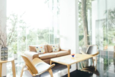 Bulanıklık otel lobi iç yaşam alanı