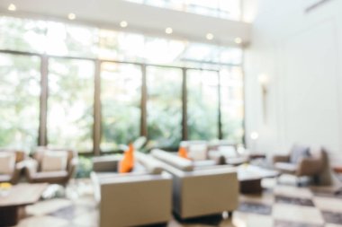 Bulanıklık otel lobi iç yaşam alanı