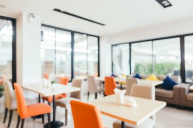 Soyut bulanıklık ve ufuk Restoran iç