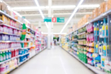 Soyut bulanıklık süpermarket derpartment mağaza