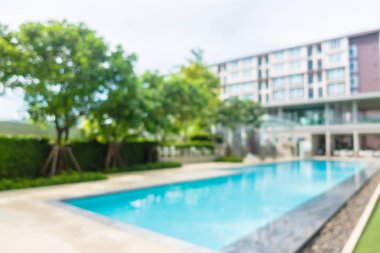 Soyut bulanıklık ve Yüzme Havuzu defocus