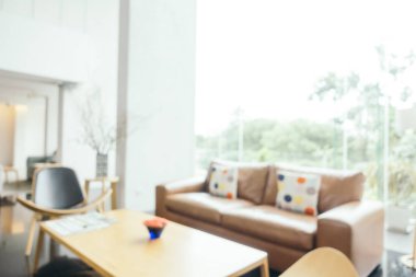 Bulanıklık otel lobi iç yaşam alanı
