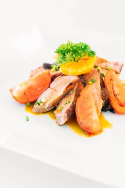 Et tatlı soslu ızgara duck meme