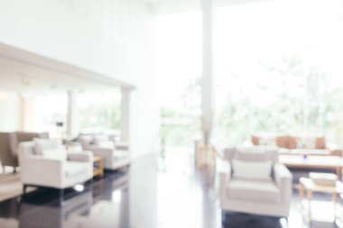 Bulanıklık otel lobi iç yaşam alanı
