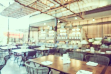 Soyut bulanıklık kahvehane kafe ve Restoran iç