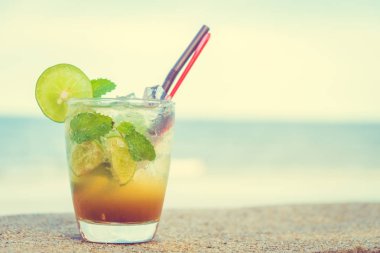 İçme mojito cam buz