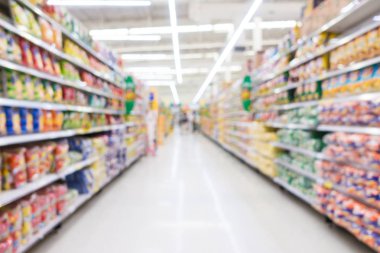 Soyut bulanıklık süpermarket derpartment mağaza