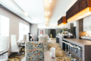 Soyut bulanıklık ve ufuk otel ve lobi salonu