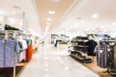 Bokeh ve ufuk alışveriş merkezi ile soyut bulanıklık