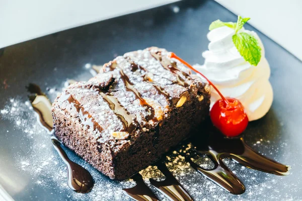Torta al cioccolato Brownies — Foto Stock