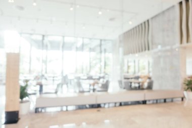 Bulanıklık otel lobi iç yaşam alanı