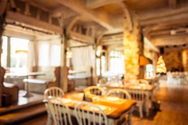 Soyut bulanıklık ve ufuk kafe Cafe ve Restoran