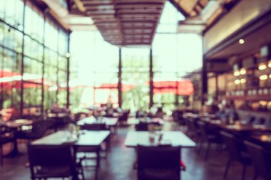 Soyut bulanıklık kahvehane kafe ve Restoran iç