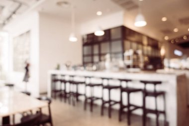 Soyut bulanıklık ve ufuk Restoran iç