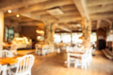 Soyut bulanıklık ve ufuk kafe Cafe ve Restoran