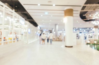 Soyut bulanıklık ve ufuk alışveriş merkezi