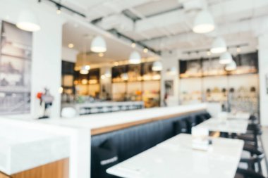 Soyut bulanıklık ve ufuk Restoran iç