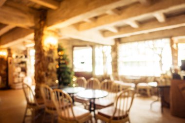 Soyut bulanıklık ve ufuk kafe Cafe ve Restoran