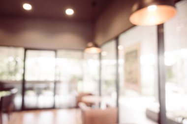 Soyut bulanıklık ve ufuk Restoran iç