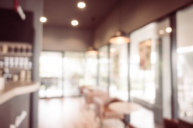 Soyut bulanıklık ve ufuk Restoran iç