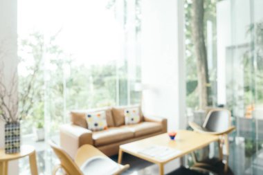 Bulanıklık otel lobi iç yaşam alanı