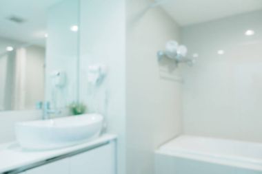 Soyut bulanıklık ve ufuk banyo ve tuvalet iç