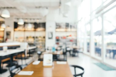 Soyut bulanıklık ve ufuk Restoran iç