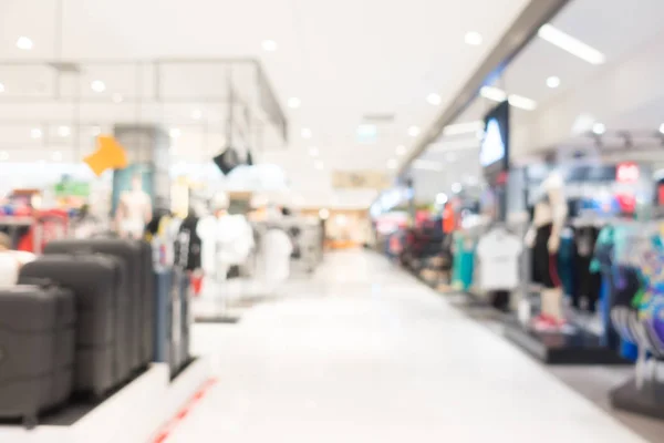 Abstract blur and defocused shopping mall in department store — Stock Photo, Image