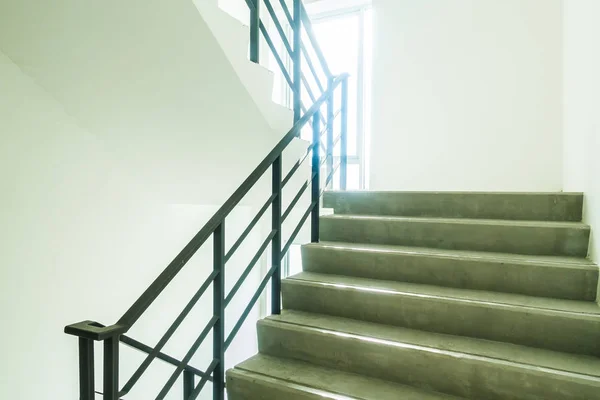 Emergency and evacuation exit stair — Stock Photo, Image