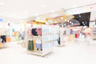 Soyut bulanıklık ve ufuk alışveriş merkezi mağazası