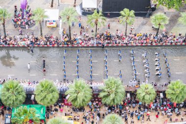 Pattaya, Tayland - 19 Kasım 2017: Asya Uluslararası filo rewview 2017 yılında Parade