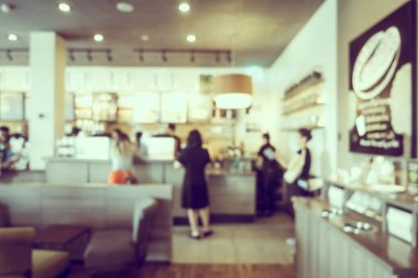 Bokeh ve ufuk kafe ve Restoran için arka plan bulanıklık