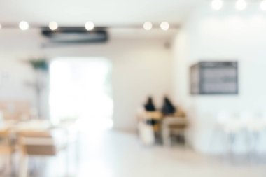 Bulanıklık restoran ve kafe Cafe iç backg için