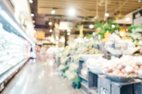 Abstrato blur supermercado no shopping center e loja — Fotografia de Stock