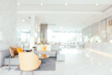 Bulanıklık otel lobi iç yaşam alanı