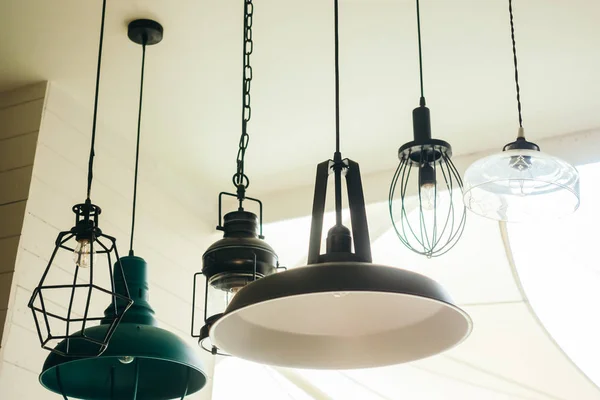 Vintage ceiling light lamp — Stock Photo, Image
