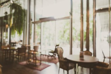 Soyut bulanıklık ve ufuk restoran ve kafe Cafe Inte