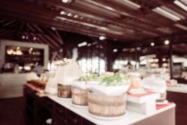 Soyut bulanıklık Restoran