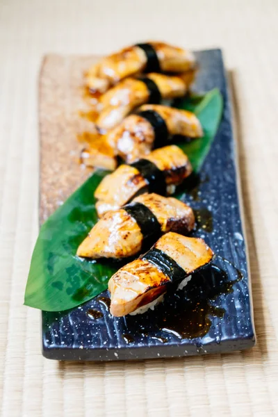 Set di sushi foie gras — Foto Stock