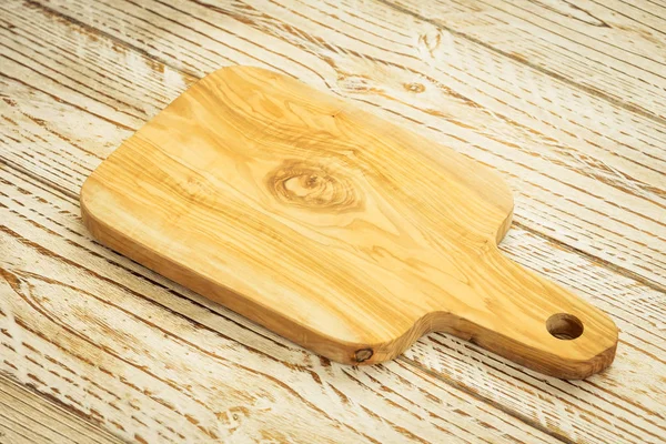 Kopya alanı ile ahşap arka plan ağaç kesme tahtasında