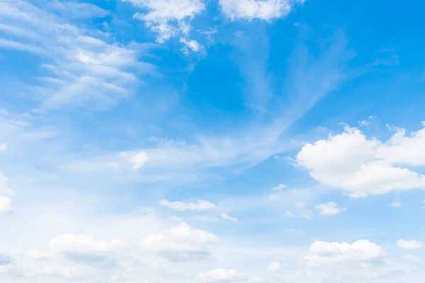 White cloud on blue sky — Stock Photo, Image