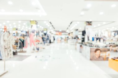 Soyut bulanıklık ve ufuk alışveriş merkezi mağazası