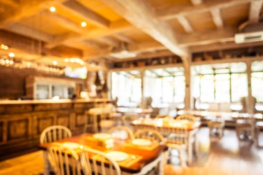 Soyut bulanıklık ve ufuk kafe Cafe ve Restoran