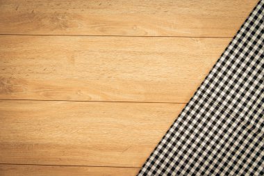 Ahşap masa kopya adlı kullanıcının alanı - Vintage filtre ile üzerinde mutfak bezi