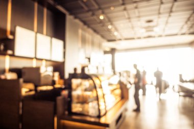 Soyut bulanıklık kahvehane kafe ve Restoran iç