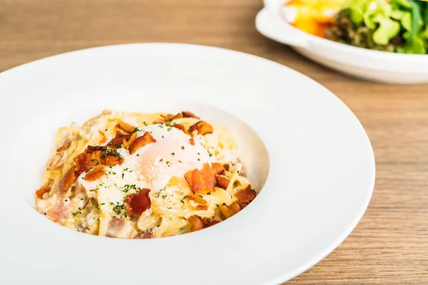 Espaguetis carbonara — Foto de Stock